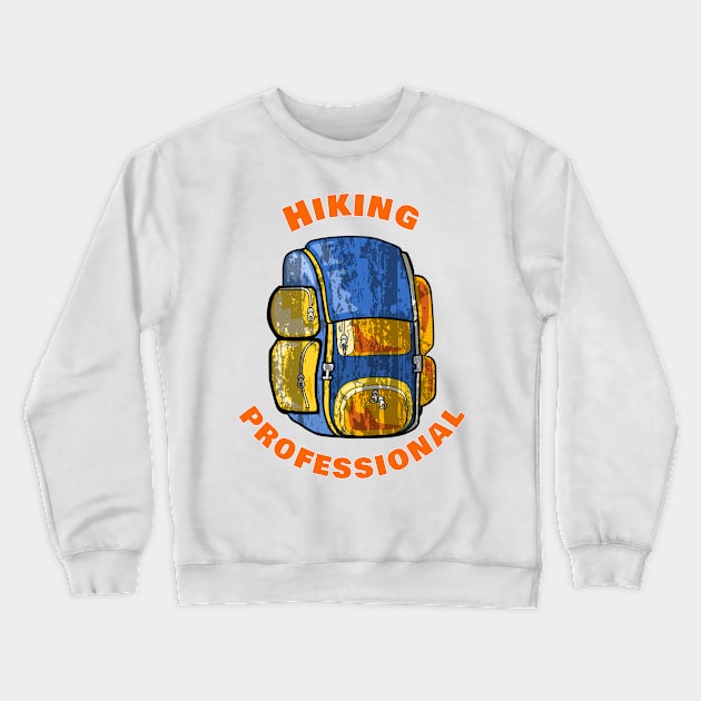 Hiking Professional Crewneck Sweatshirt by swagmaven